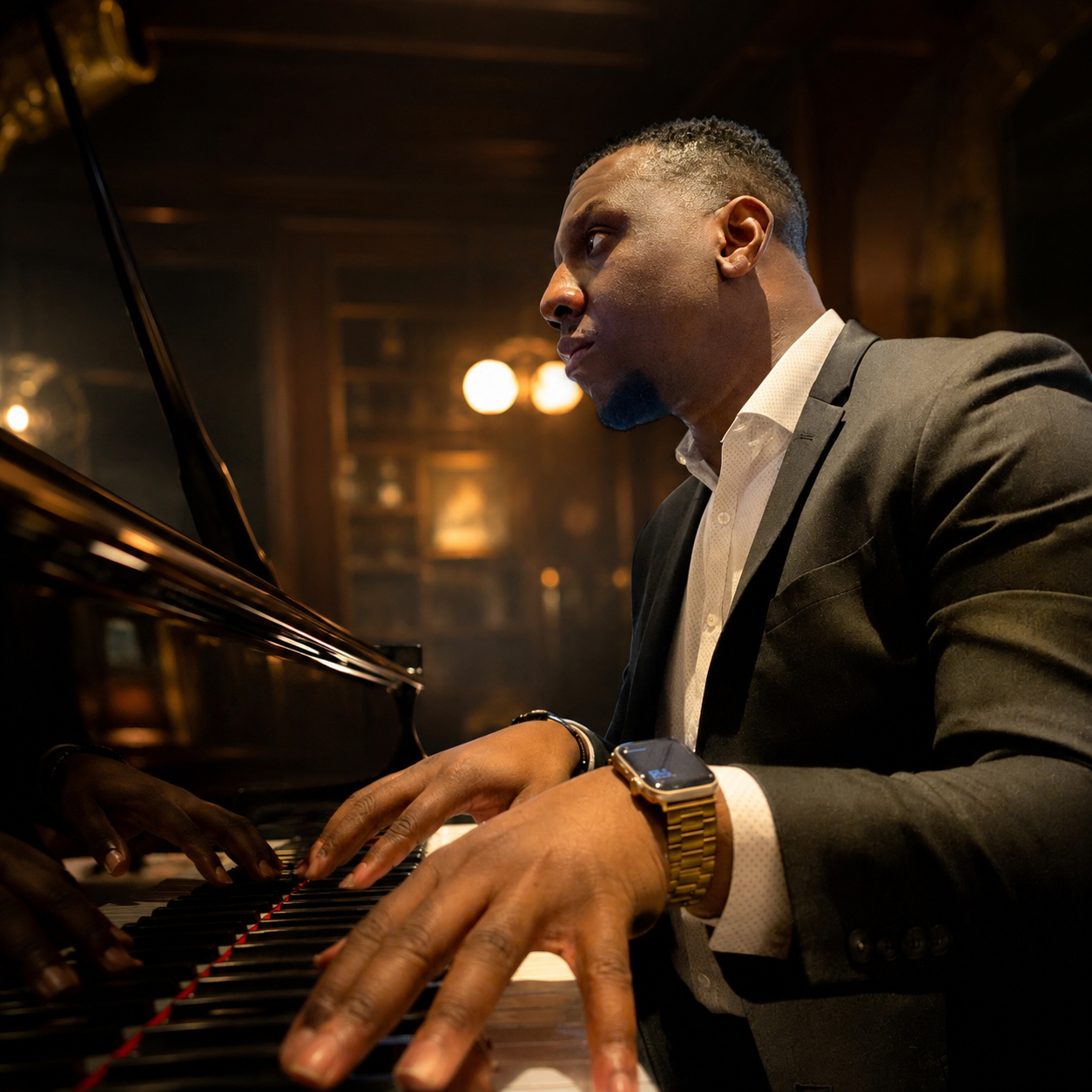 LeGacy at the piano